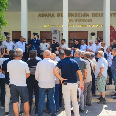 Adana'da servisçilerin plaka tepkisi