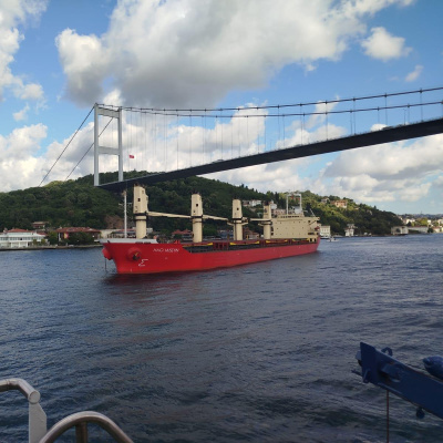 Boğaz trafiği geçici durduruldu