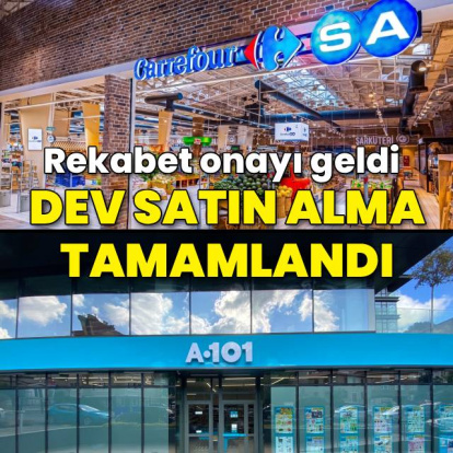 Dev satın alma tamamlandı