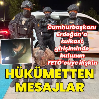 Cumhurbaşkanı Erdoğan'a suikast girişiminde bulunan FETÖ'cü terörist yakalandı