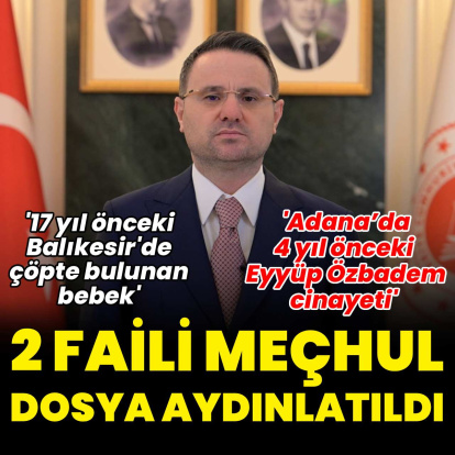 Bakan Gürlek: 2 faili meçhul dosya aydınlatıldı