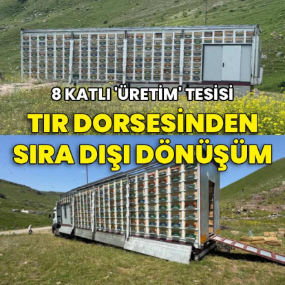 TIR dorsesinden sıra dışı dönüşüm!