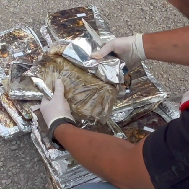 132 kilo toz esrar ele geçirildi