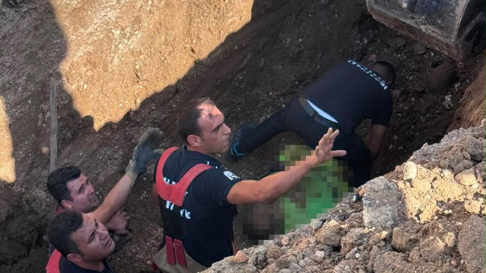 Göçük altında kalan işçi öldü