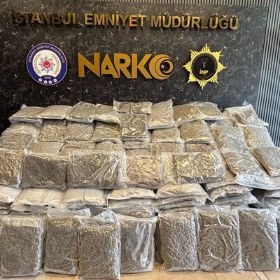 Silivri'de 376 kg uyuşturucu ele geçirildi