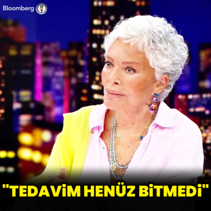"Tedavim henüz bitmedi"