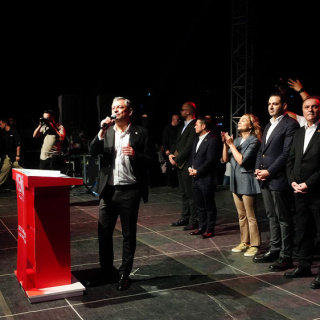 Yeni Parti Genel Başkanı Özel, Beylikdüzü'nde konuştu