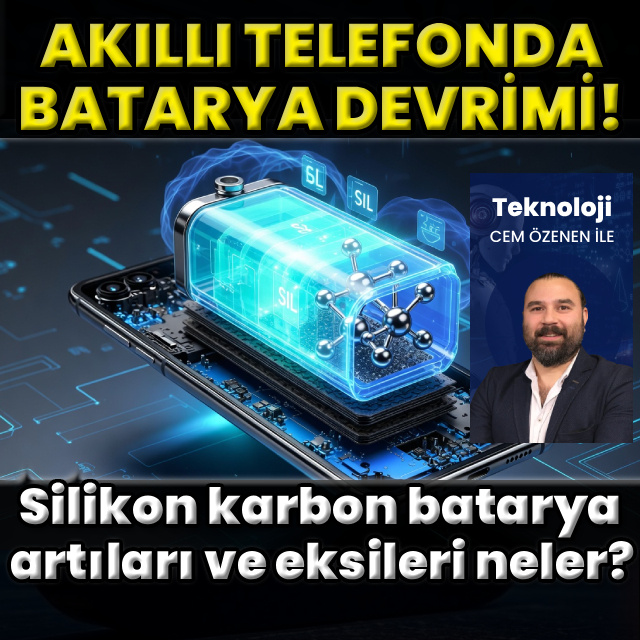Akıllı telefonlarda batarya devrimi