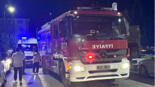 Erzurum'da yangın: 6 kişi dumandan etkilendi