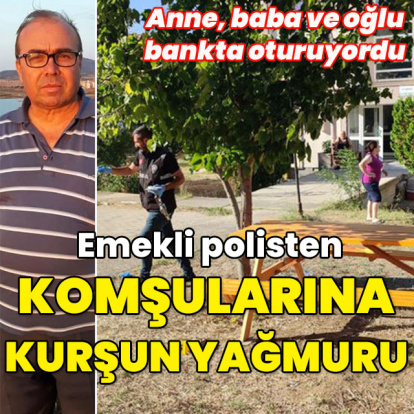Emekli polis beylik silahıyla komşunu öldürdü!