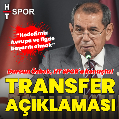 Dursun Özbek'ten transfer açıklaması!