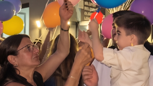 Dubai'deki tedavisi tamamlandı! Balonlar Kuzey için uçtu