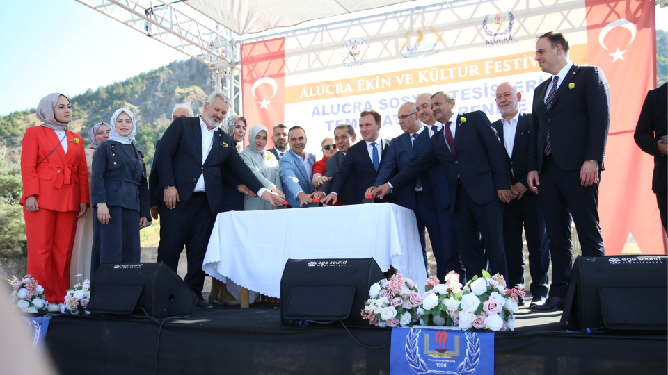 Alucra Sosyal Tesisleri'nin temel atma töreni yapıldı