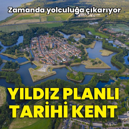 Yıldız planlı tarihi kent!