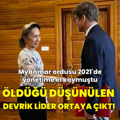 Öldüğü düşünülen devrik lider ilk kez görüldü