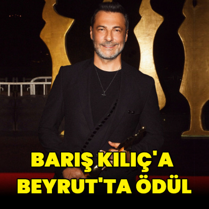 Barış Kılıç'a ödül