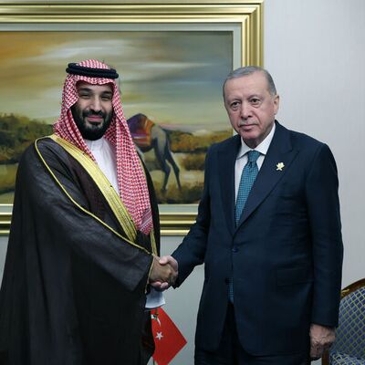 Cumhurbaşkanı Erdoğan, Prens Selman ile görüştü