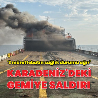 Türk mürettebatlı gemiye dron saldırısı