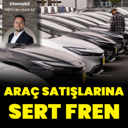 Otomotiv pazarı sert fren yaptı