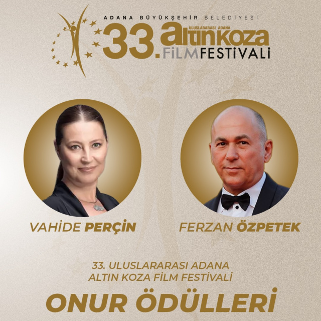 Altın Koza'dan Ferzan Özpetek ve Vahide Perçin'e Onur Ödülü