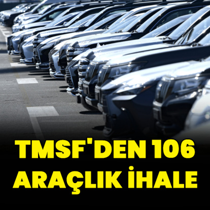 TMSF'den 106 araçlık ihale