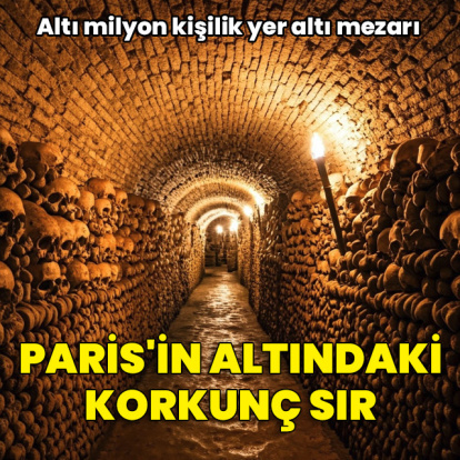Altı milyon kişilik yer altı mezarı!
