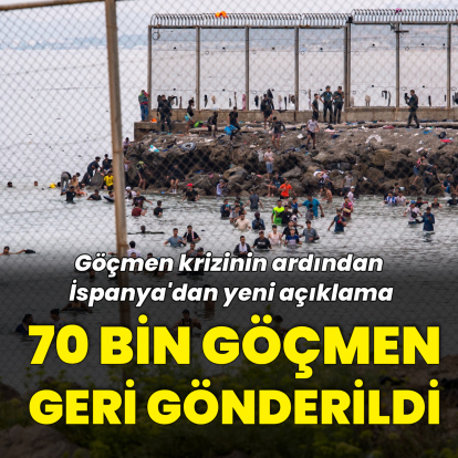 72 bin göçmenden 70 bini geri gönderildi
