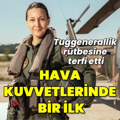 Hava'da ilk kadın general