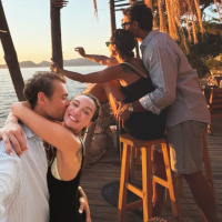 Ünlü çiftin Fethiye tatili