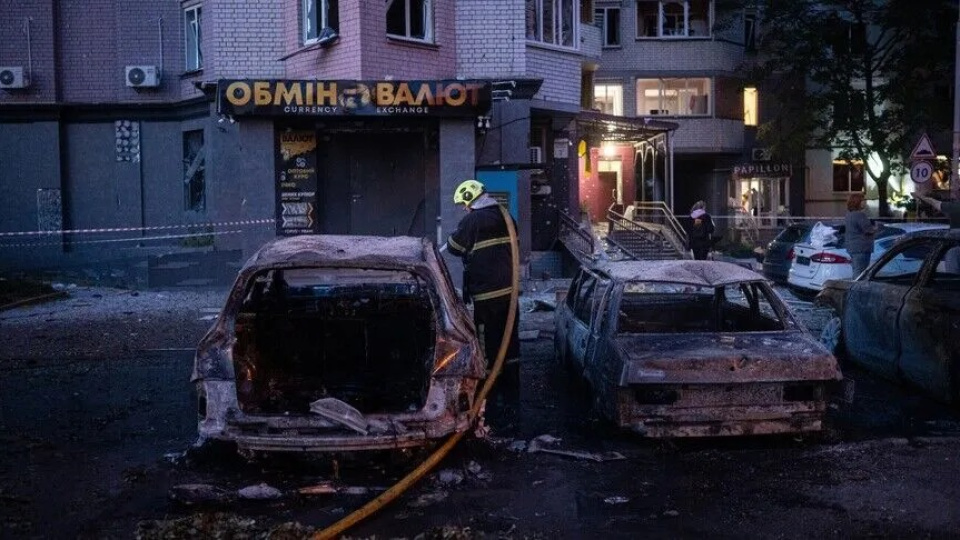 Kiev'de balistik füze saldırısı