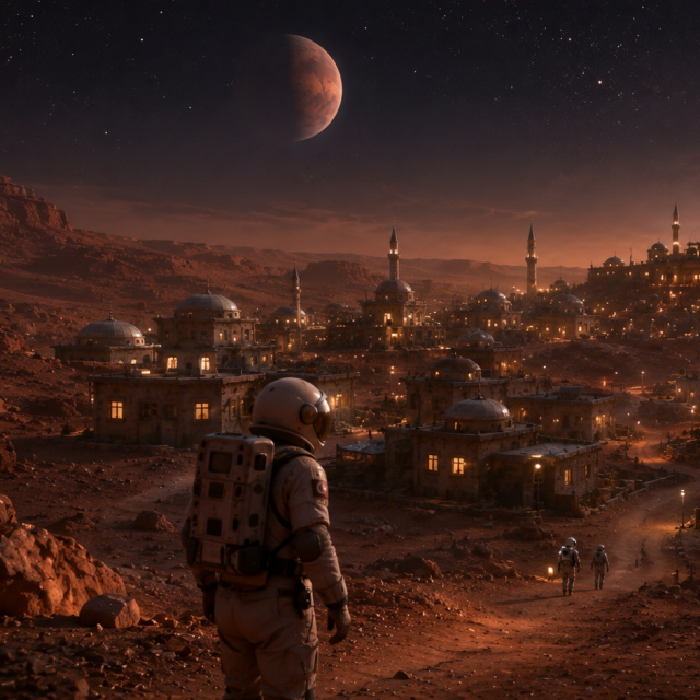 Mars'ta Türk Mahallesi kurulsaydı...