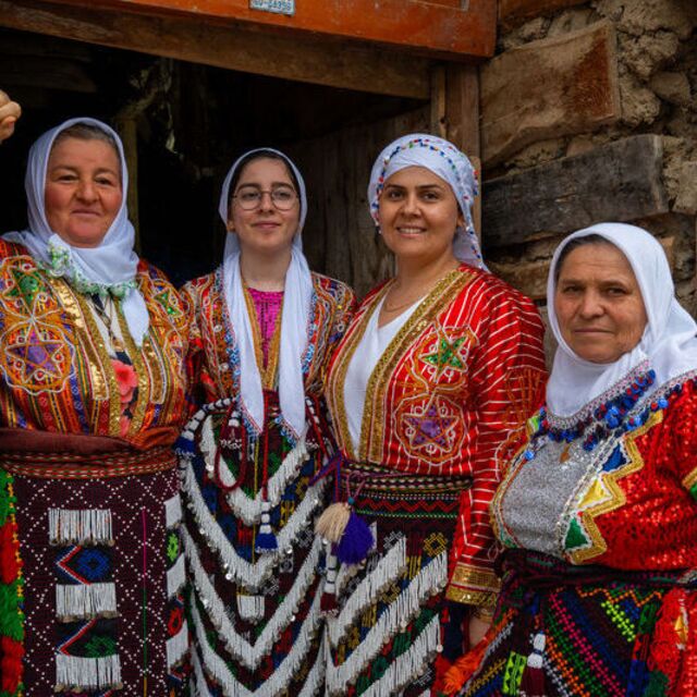 Nebiköy'ün geleneksel kadın kıyafetleri