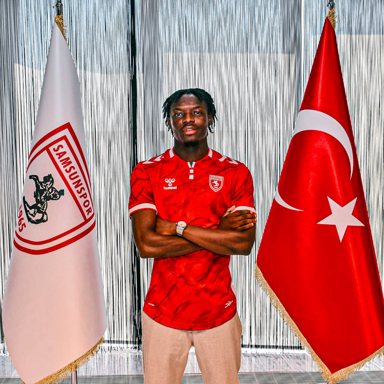 "Samsunspor’da olmak benim için büyük bir gurur"