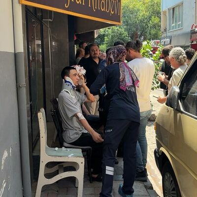 İlaçlama sırasında patlama! Yaralılar var!