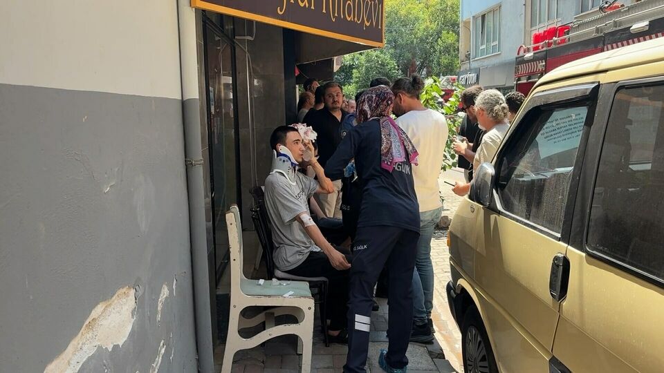 İlaçlama sırasında patlama! Yaralılar var!