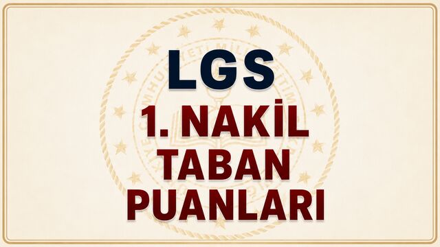 LGS ek kontenjan ve taban puanları