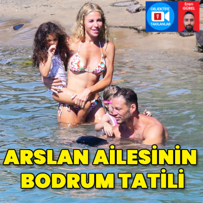 Arslan ailesinin Bodrum tatili