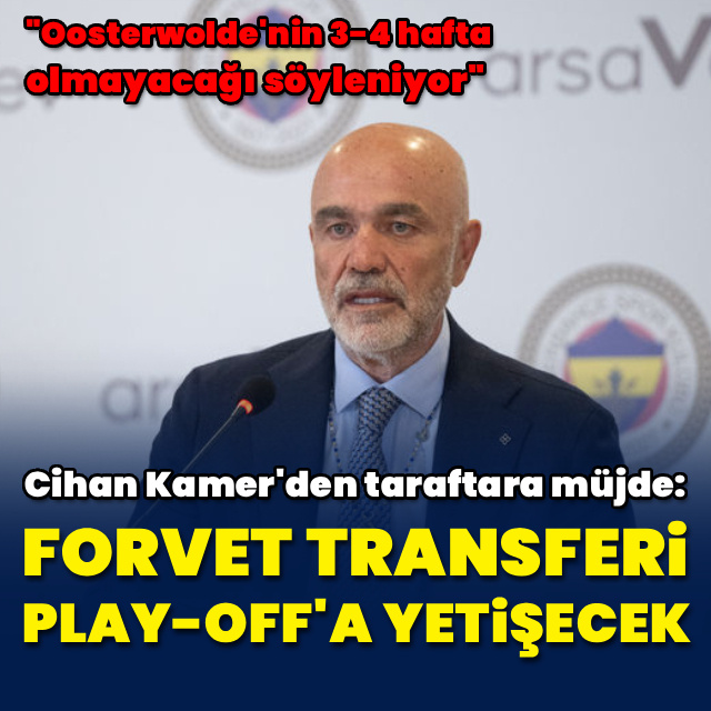 "Forvet transferi play-off'a yetişecek"