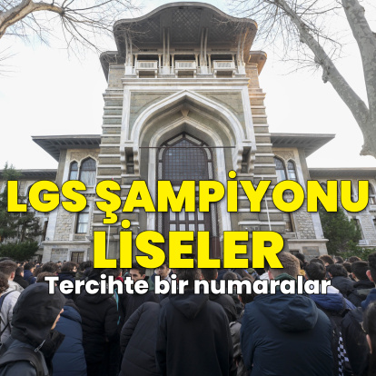 LGS şampiyonu liseler belli oldu
