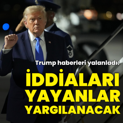 Trump mühimmat sıkıntısı haberlerini yalanladı