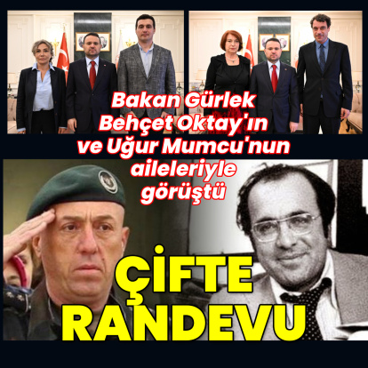 Behçet Oktay’ın ailesiyle görüştü