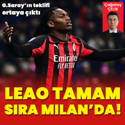 Leao ile anlaşma tamam, sıra Milan'da!
