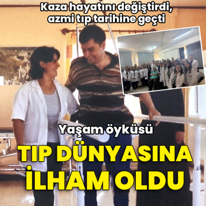 Yaşam öyküsü tıp dünyasına ilham oldu