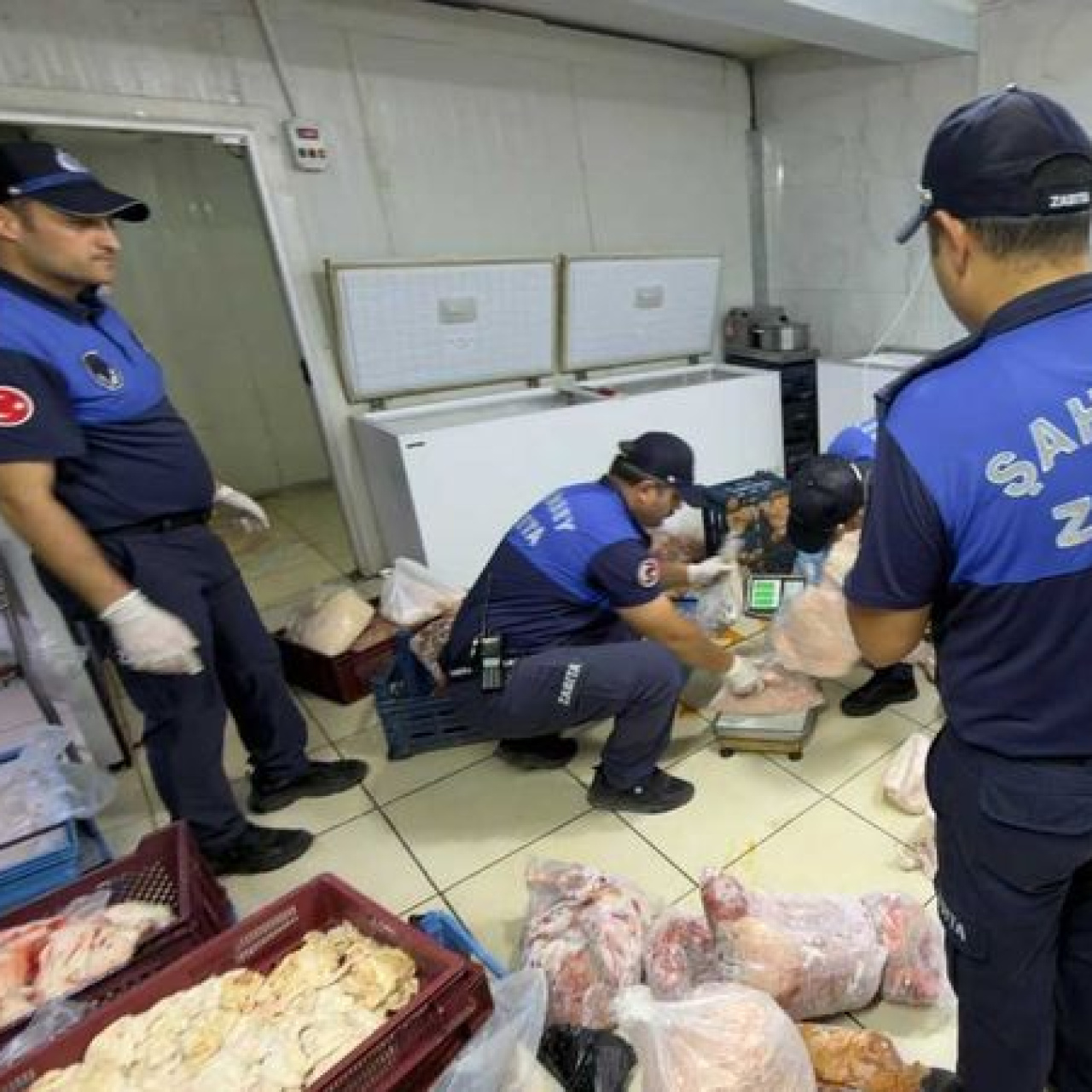 Şahinbey'de 703 kilogram ürün imha edildi