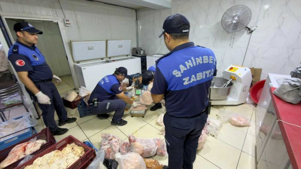 Şahinbey'de 703 kilogram ürün imha edildi