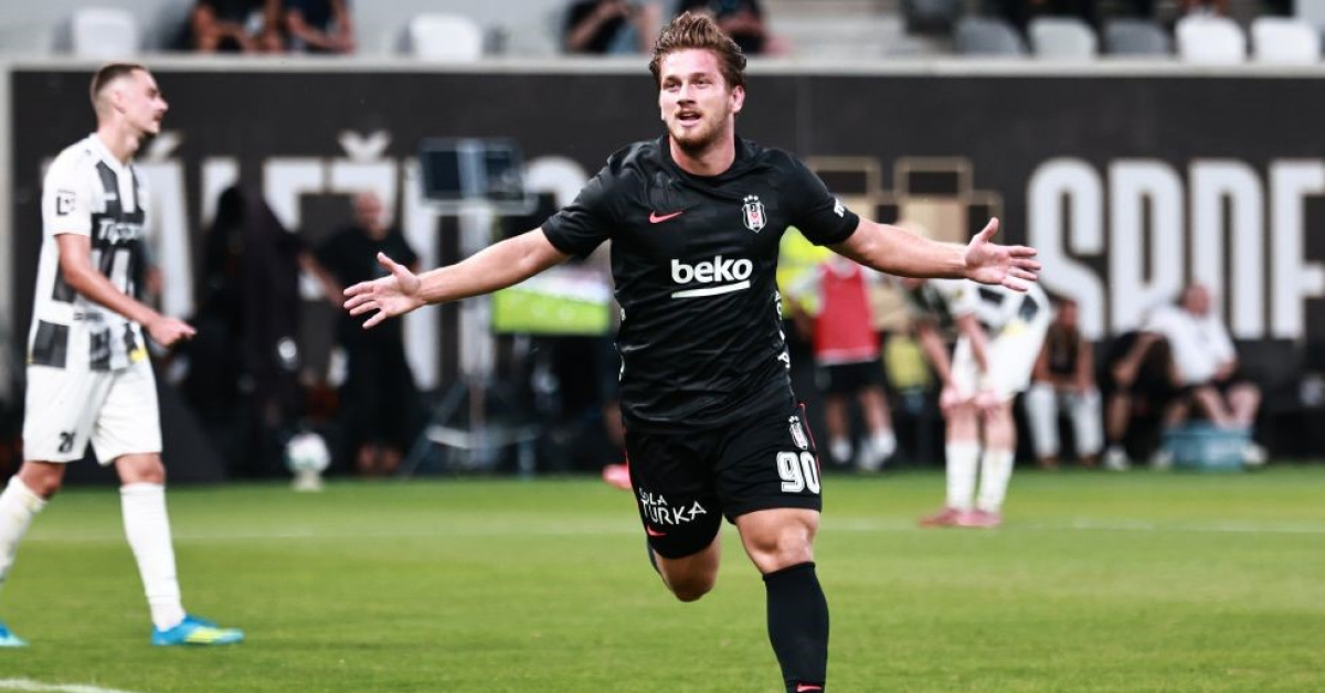 Beşiktaş, Çekya'da avantajı aldı!
