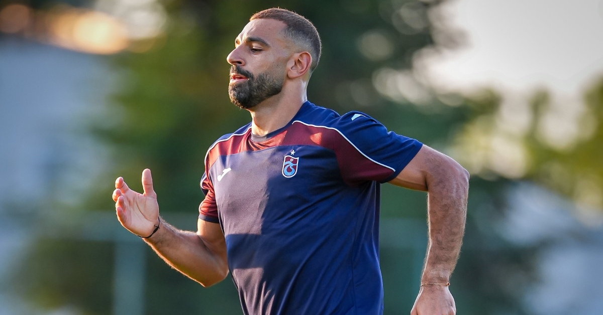 Salah, Trabzonspor ile ilk antrenmanına çıktı!