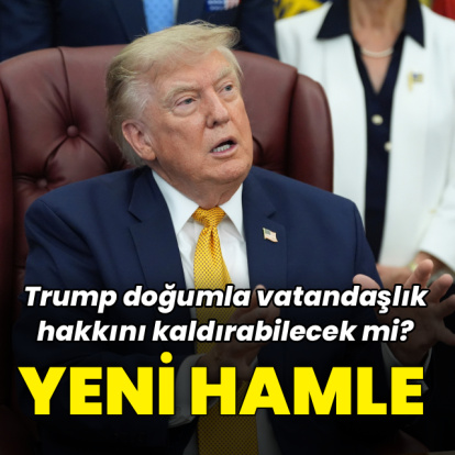 Trump doğumla vatandaşlık hakkını sona erdirebilir mi?