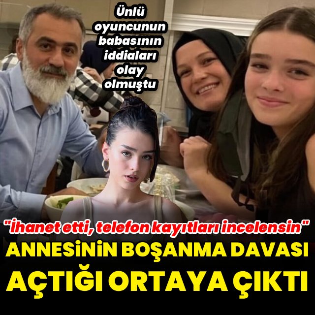 Boşanma davası açtığı ortaya çıktı