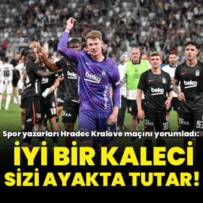 "İyi bir kaleci sizi ayakta tutar!"